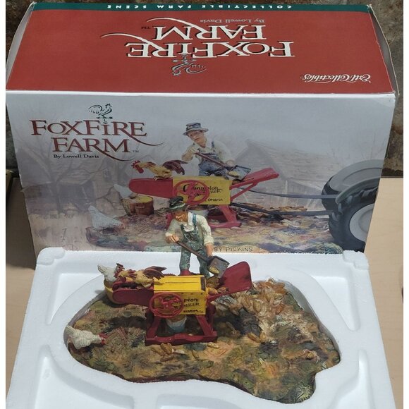 Ertl Foxfire Farm Figurine Easy Pickins Lowell Davis 1995 - Picture 2 of 15